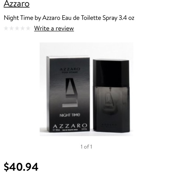 Azzaro Pour Homme Night Time. - Picture 2 of 2